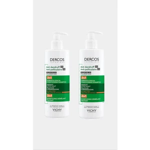 Vichy Dercos Normal ve Yağlı Saçlar Için Salisilik Asit Içeren Kepek Karşıtı Şampuan 390 ml x 2 Adet