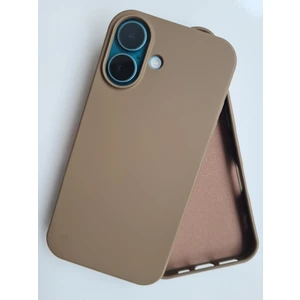 Pirok Store  İphone 16  İle Uyumlu LOGOSUZ  İçi Kadife Esnek  Silikon Lansman Kılıf