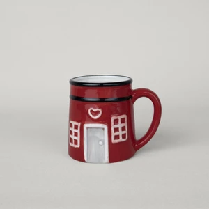 House Dolomit 460 ml Kupa Kırmızı