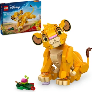 LEGO® │ Disney Yavru Aslan Kral Simba 43243 - 6 Yaş & Üzeri Çocuklar için Yaratıcı Oyuncak Yapım Seti (222 Parça)