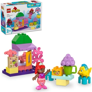 LEGO® DUPLO® │ Disney Ariel ve Flounder'ın Kafe Standı 10420 - 2 Yaş & Üzeri Çocuklar için Eğitici Oyuncak Yapım Seti (22 Pr)