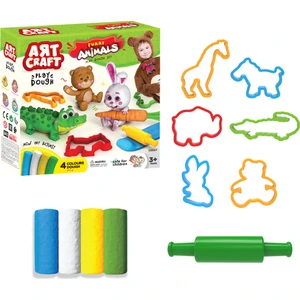 Art Craft Eğlenceli Hayvanlar Oyun Hamuru Seti 11 Parça