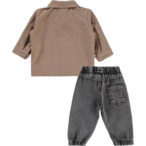 Civil Baby Kadife Ceketli 6-18 Ay Takım