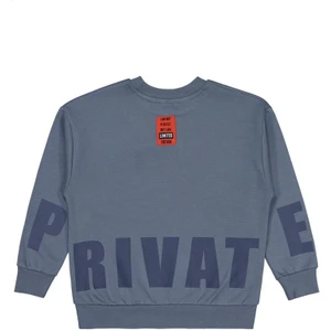 Civil Boys Prıvate Baskılı 6-9 Yaş Sweatshirt