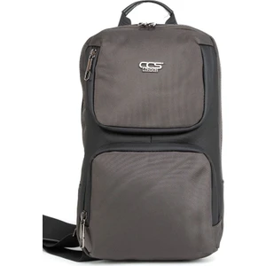 Necati Çanta Pratik ve Şık Su Geçirmez, Astarlı ve USB Giriş/çıkışlı Çok Bölmeli Göğüs ve El Çantası Kahverengi