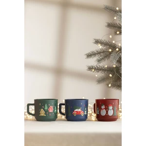 Cup Of Cheer 3'lü Stackable Kupa Seti 180 cc