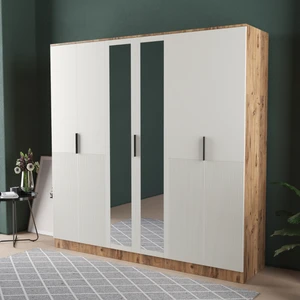 VENÜS 6 KAPAKLI EKO GARDIROP - MDF KAPAK
