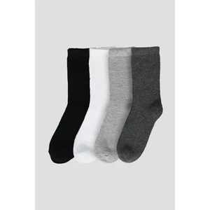 Defne Baby 4 Çift Mevsimlik Erkek Çocuk Soket Çorap