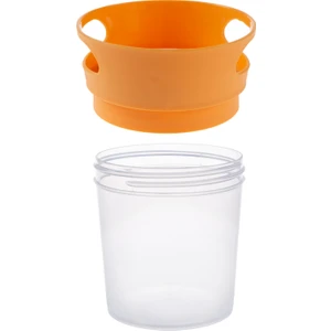 Baby Jem Dökülmeyi Önleyen Bebek Alıştırma & Atıştırma Mama Kabı - Kayısı