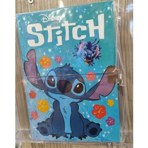 Ada Çanta Kırtasiye Stitch Figürlü Ciltli Sert Kapak Kilitli Ajanda Günlük Çok Amaçlı A5 Boyutunda Çizgili Defter AD2268