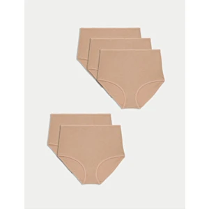 Marks & Spencer 5'li Saf Pamuklu Full Brief Külot Seti