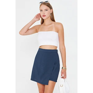 Kadın Koyu Mavi Şort Etek ARM-25Y001084