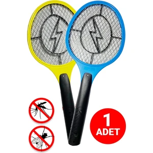 Powerkill Şarjlı Elektrikli Sinek ve Böcek Öldürücü Raket - Güvenli Kullanım, Yüksek Voltaj 1 Adet