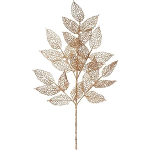 Yapay Simli Yaprak Dal Gold 90 Cm.