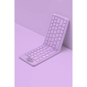 Katlanabilir Renkli Bluetooth Klavye – Şarjlı, Taşınabilir, 5.0 Bağlantı, Tüm Cihazlarla Uyumlu