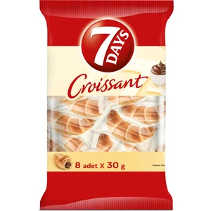 7days Kakao Kremalı Kruvasan 8'li Paket 30G x 6 Adet (8 x 6= 48 Adet)