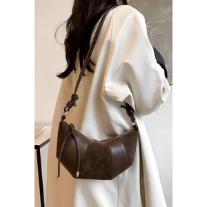 Acı Kahve Kruvasan Omuz Çantası