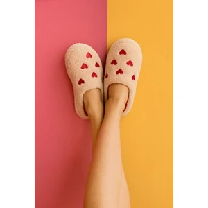 Elegant Kalpli Kadın Ev Terliği Günlük Rahat Kışlık Terlik