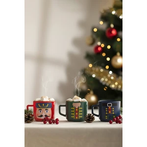 Nutcracker 3'lü Stackable Kupa Seti 180 cc