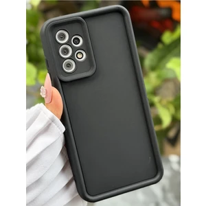 Go Aksesuar Galaxy A52 Uyumlu Mat Lansman Parmak Izi Bırakmaz Esnek Silikon Kılıf