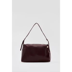 Shule Bags Gabrielle Salaş Omuz Çantası Bordo
