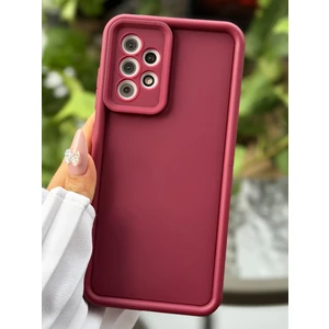 Go Aksesuar Galaxy A52 Uyumlu Mat Lansman Parmak Izi Bırakmaz Esnek Silikon Kılıf