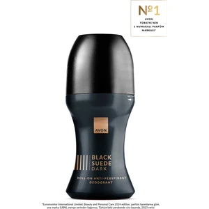 Black Suede Dark Erkek Roll-on Deodorant 50 ml Odunsu Kösele ve Baharatlı Koku