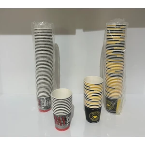 Karton Bardak 4 Oz 100 Adet Desenli