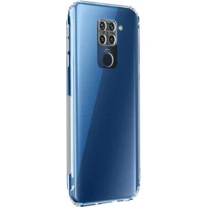 Caseart Xiaomi Redmi Note 9 ile Uyumlu Kapak Kamera Korumalı Şarj Yeri Tıpalı Şeffaf Silikon Kılıf
