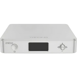 Topping Audio D50 Iıı 2x ES9039Q2M Desktop Hifi Dac | Silver