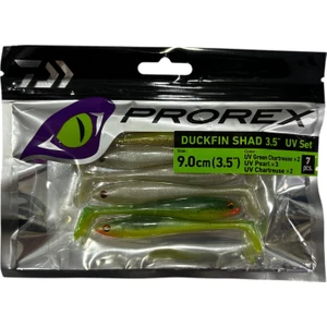 Prorex Duckfin Shad 9cm 7 Adet Silikon Yem (Uv Set)