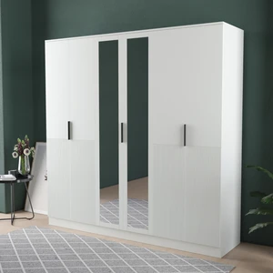 VENÜS 6 KAPAKLI EKO GARDIROP - MDF KAPAK