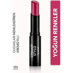 Creamy Stylo Yarı Parlak Bitişli Kremsi Ruj (04 Raspberry) 8682536013642