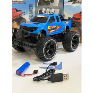 Uzaktan Kumandalı Şarjli Arazi Arabası Full Fonksiyon Işıklı Drift Çeken Hızlı Safari 25X17 cm
