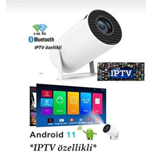 HY300 Pro Taşınabilir 4K Wifi Android Projeksiyon