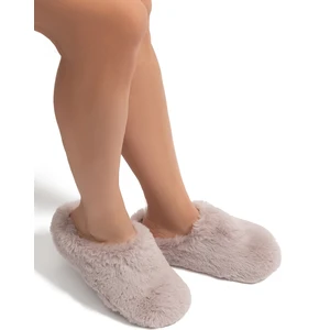Stone Kadın Peluş Ev Terliği Pudra 37/41
