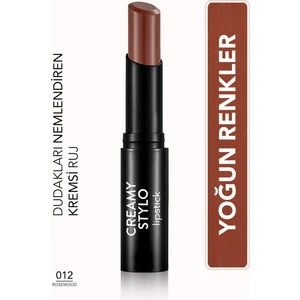 Creamy Stylo Yarı Parlak Bitişli Kremsi Ruj (012 Rosewood) 8682536013727
