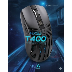 T400 Kablosuz 3 Modlu Dijital Göstergeli 650 Mah Batarya - Makrolu Oyuncu Mouse