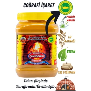 Bozkırlı Çavuşoğlu Çavuşoğlu Odun Ateşinde Kepeksiz Bozkır Tahini 930g