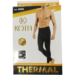 Erkek Siyah Termal Içlik Alt-Üst Takım