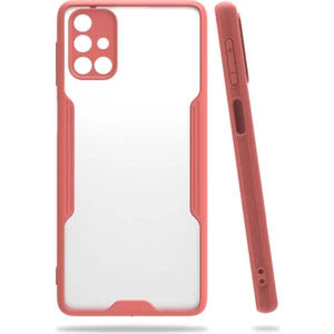 Galaxy M31S Kılıf Parfe Kapak-Pembe