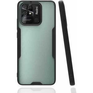 Xiaomi Poco C40 Kılıf Parfe Kapak-Siyah