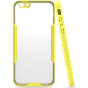 Apple iPhone 6 Uyumlu Parfe Kapak-Sarı