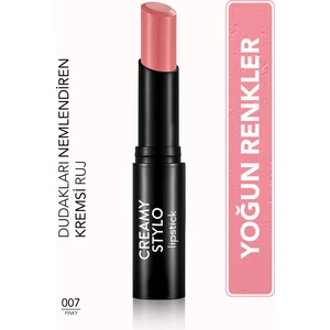 Creamy Stylo Yarı Parlak Bitişli Kremsi Ruj (07 Pinky) 8682536013673