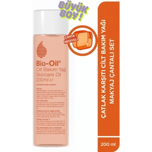 Catlak Karsiti & Leke Karsiti Nemlendırıcı Cılt Bakim Yagi 200ml - Cilt Bakım & Makyaj Çantası Hediyeli