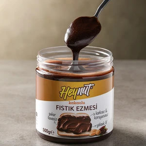 Kakaolu Fıstık Ezmesi (Hurma ile Tatlandırılmış) 500gr