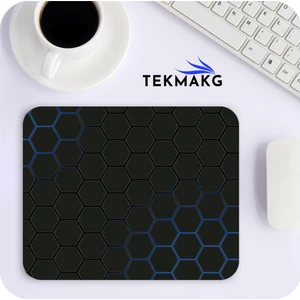 Petek Desenli Mouse Pad 25X30 cm Kaymaz Taban Oyuncu Mousepad Ofis Bilgisayar Laptop Masaüstü Pedi
