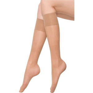 Burnu Şeffaf Fit 15 Dizaltı Kadın Çorap