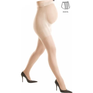 Hamile 15 Denye Külotlu Kadın Çorap -  Büyük Beden