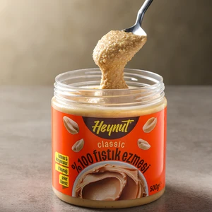 HeynuT %100 Fıstık Ezmesi Klasik Kıvam 500 gr